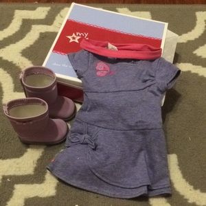 American Girl Butterfly Twist Dress